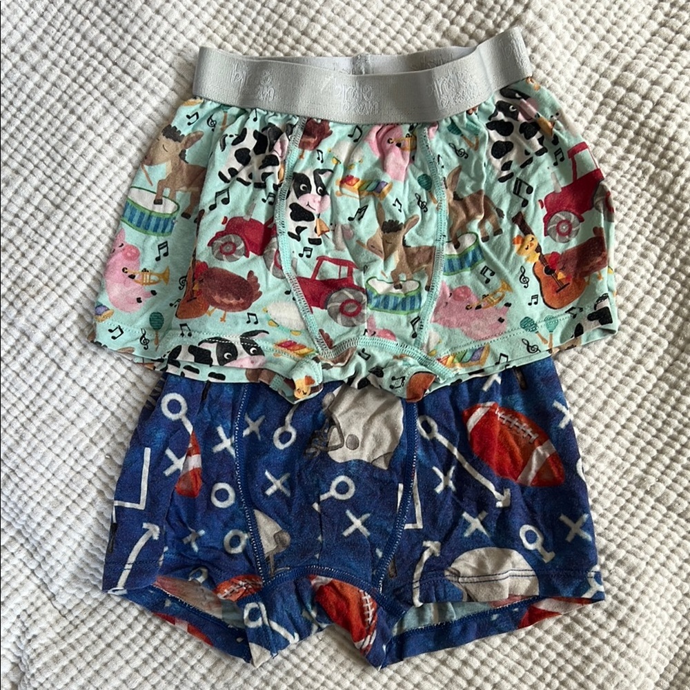 Colorful Kids Boxer Shorts Set